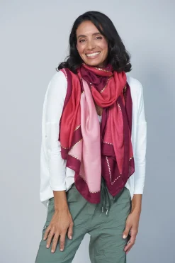Best Sale Carolina Moira Scarf Pink