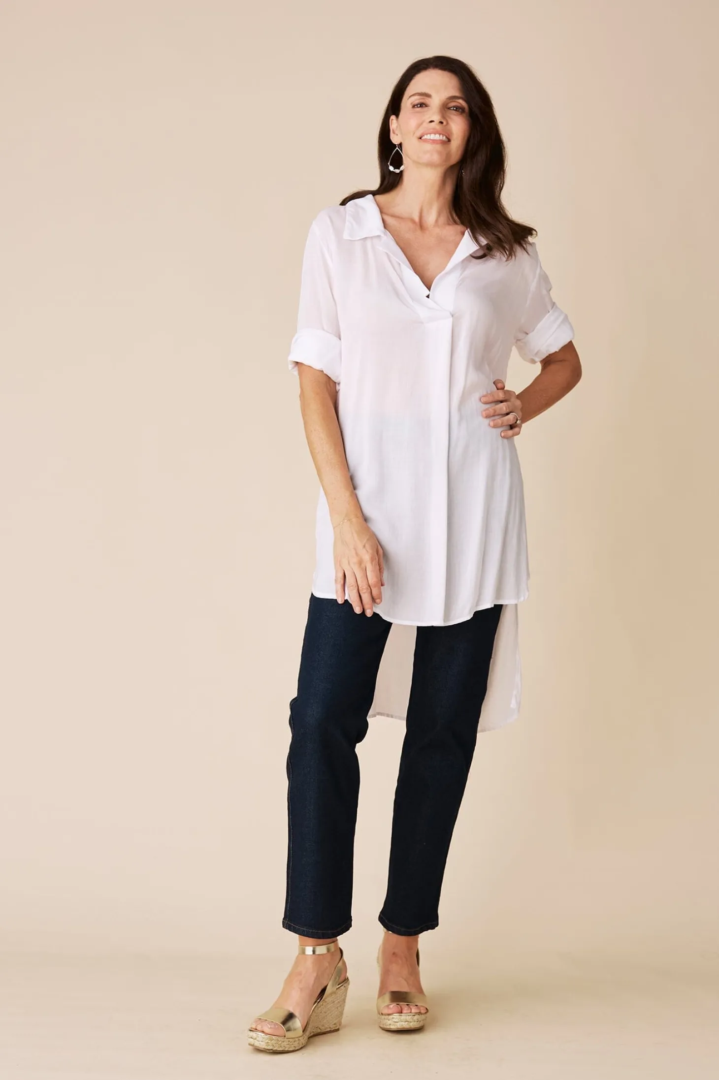 Flash Sale Carolina Monaco Dress Shirt White