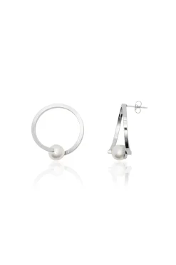 Fashion Carolina Morgan Earrings Silver