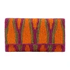 Cheap Carolina Namira Sequinned Clutch Bag Orange/Pink