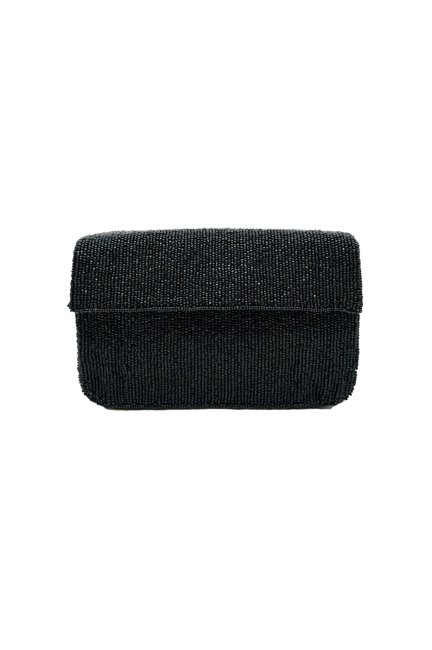 Flash Sale Carolina Nara Sequinned Clutch Bag Black