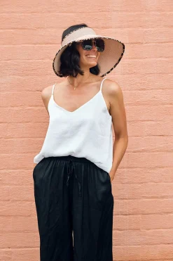 Best Carolina Norma Sun Visor Blush