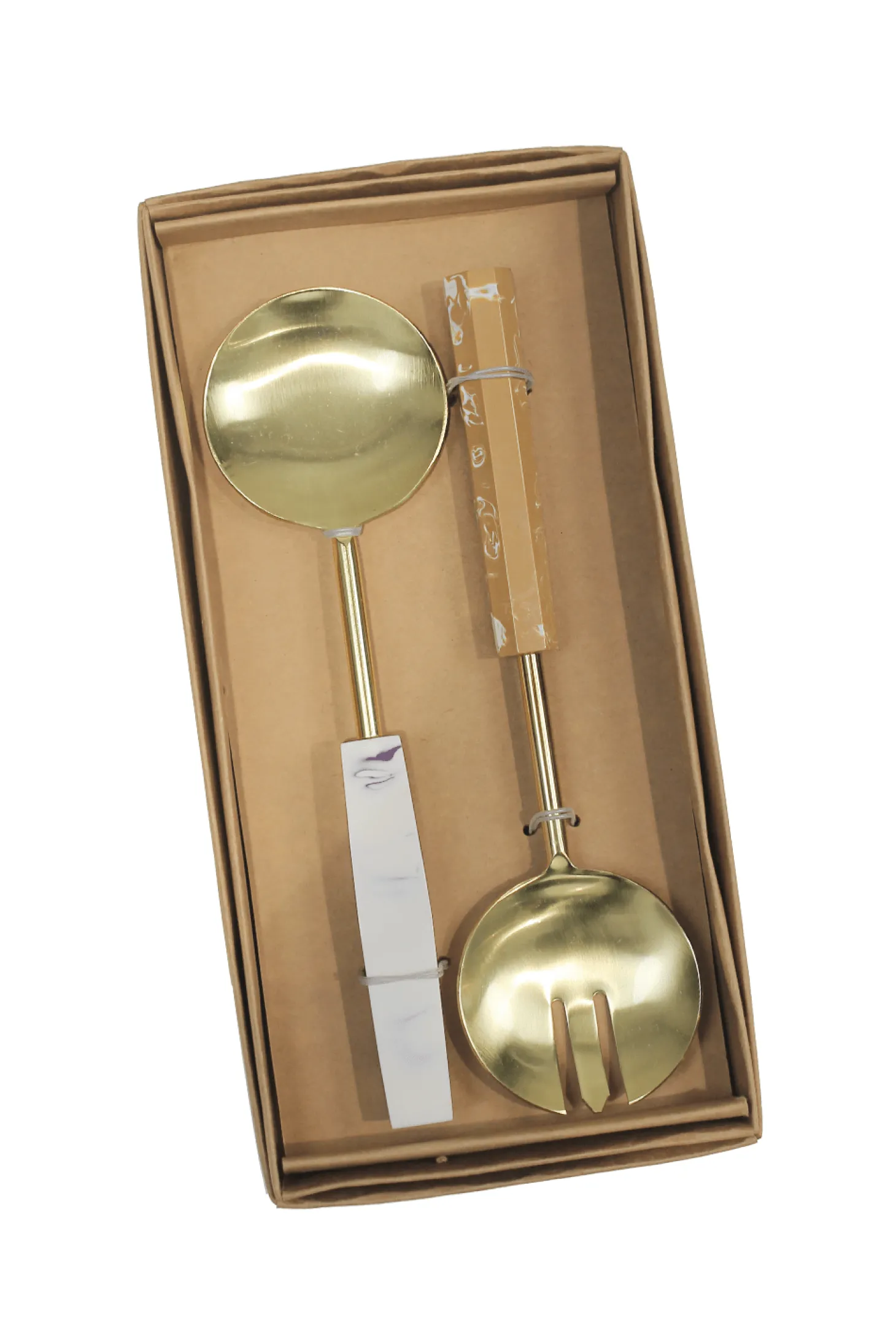 Store Carolina Opaline Salad Server Set