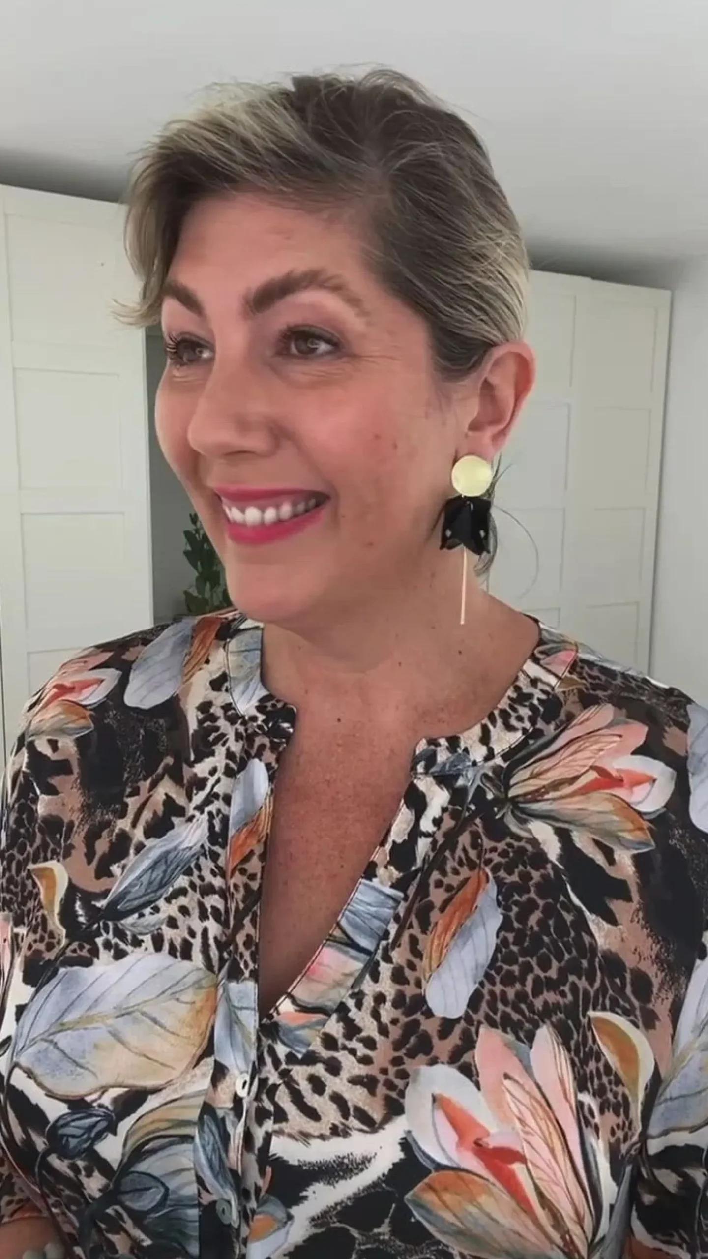 Discount Carolina Pansy Black Earrings