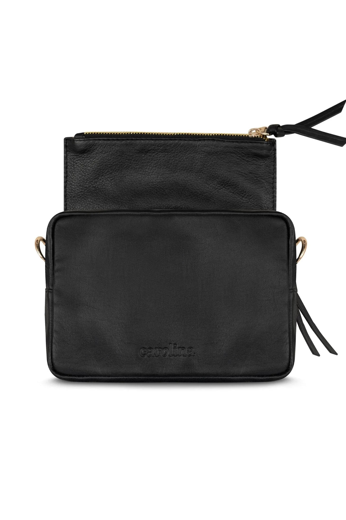 Hot Carolina Philippa Leather Bag Black