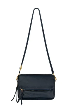 New Carolina Philippa Leather Bag Navy
