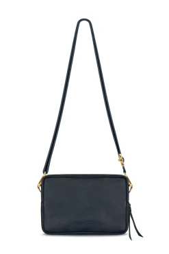 New Carolina Philippa Leather Bag Navy