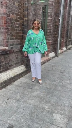 Best Carolina Rai Print Top