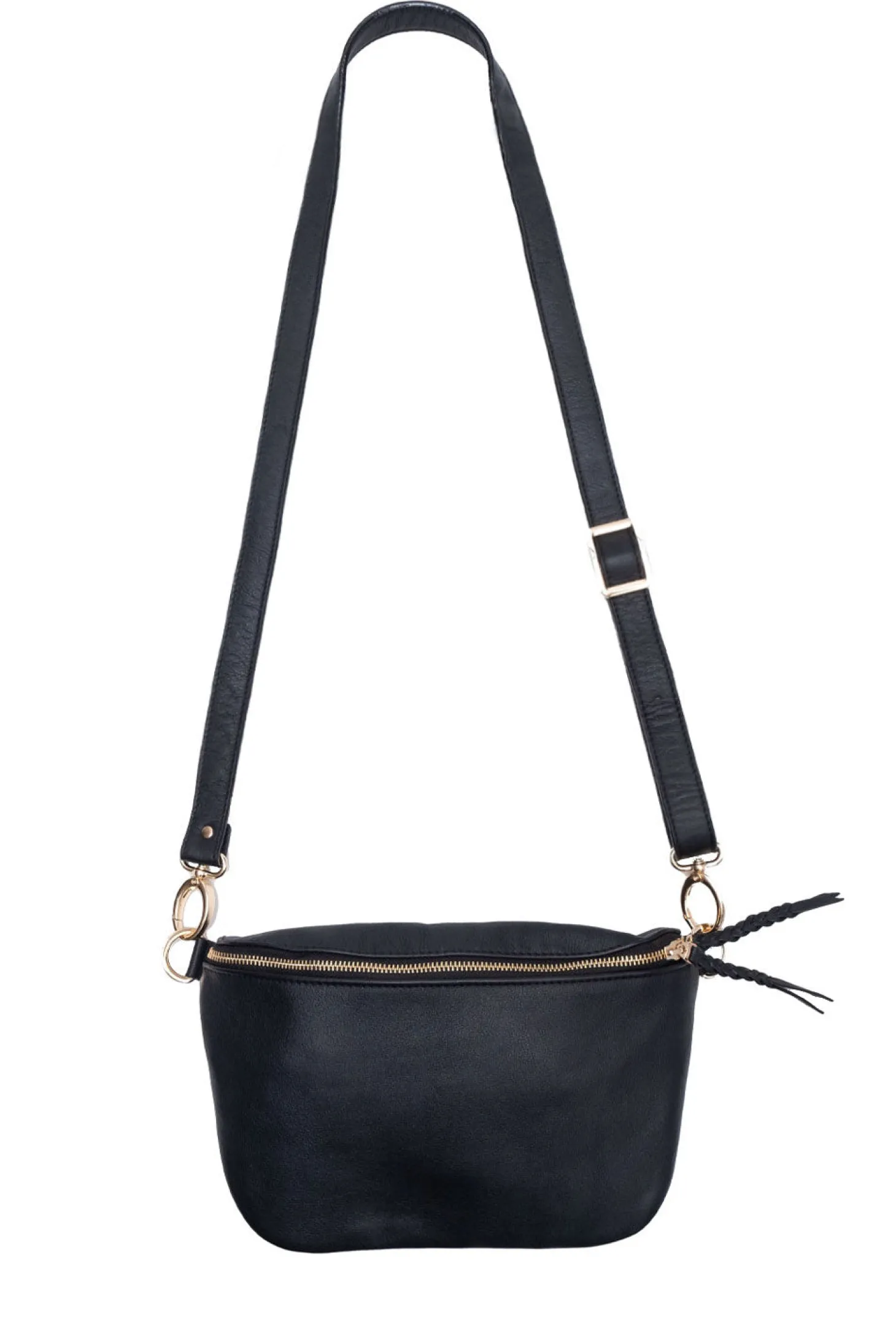 Online Carolina Ramona Leather Handbag Black
