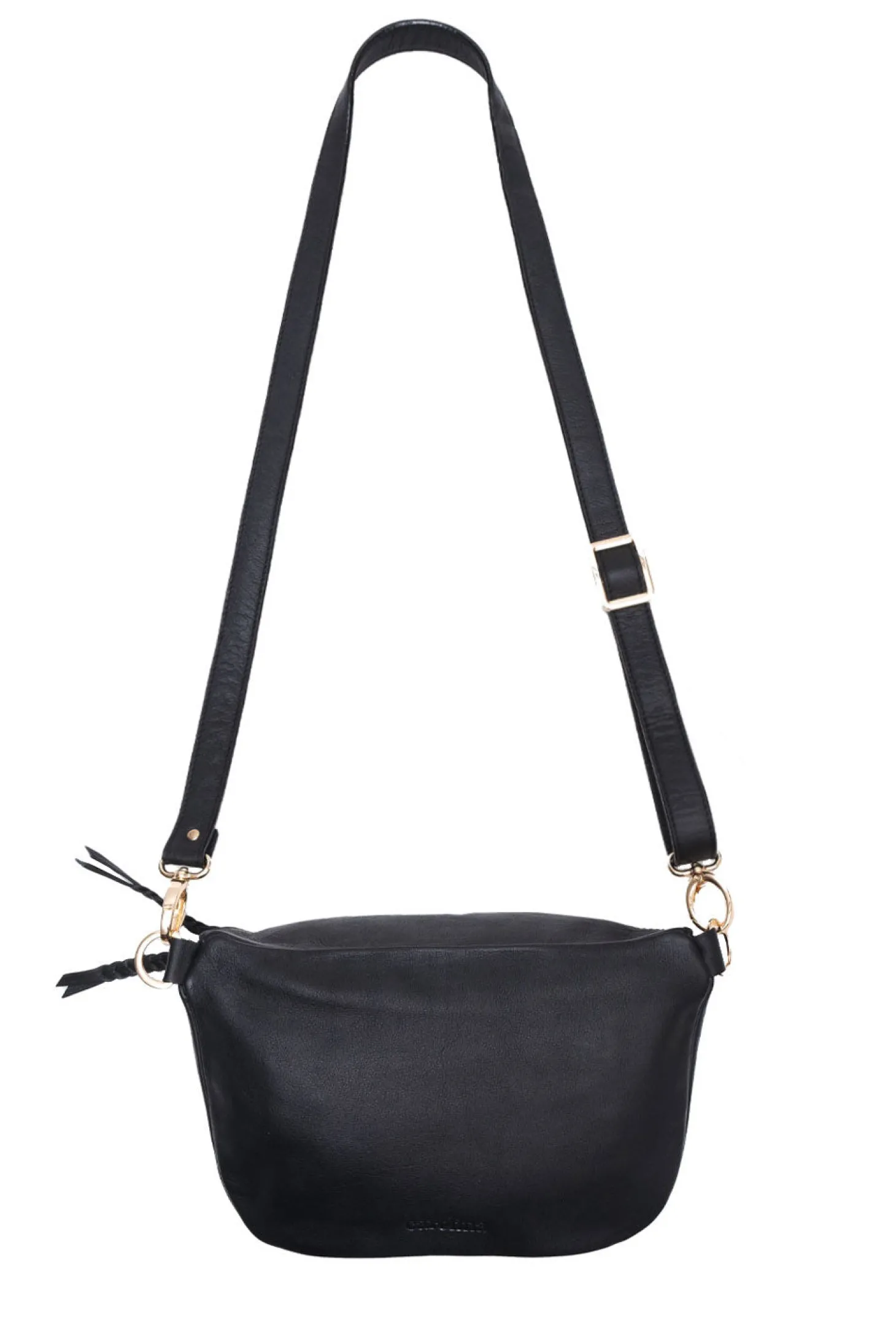 Online Carolina Ramona Leather Handbag Black