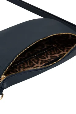 Cheap Carolina Ramona Leather Handbag Navy