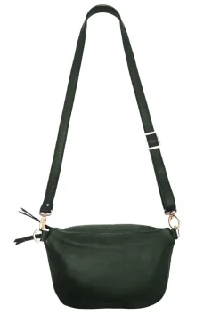 Shop Carolina Ramona Leather Handbag Olive