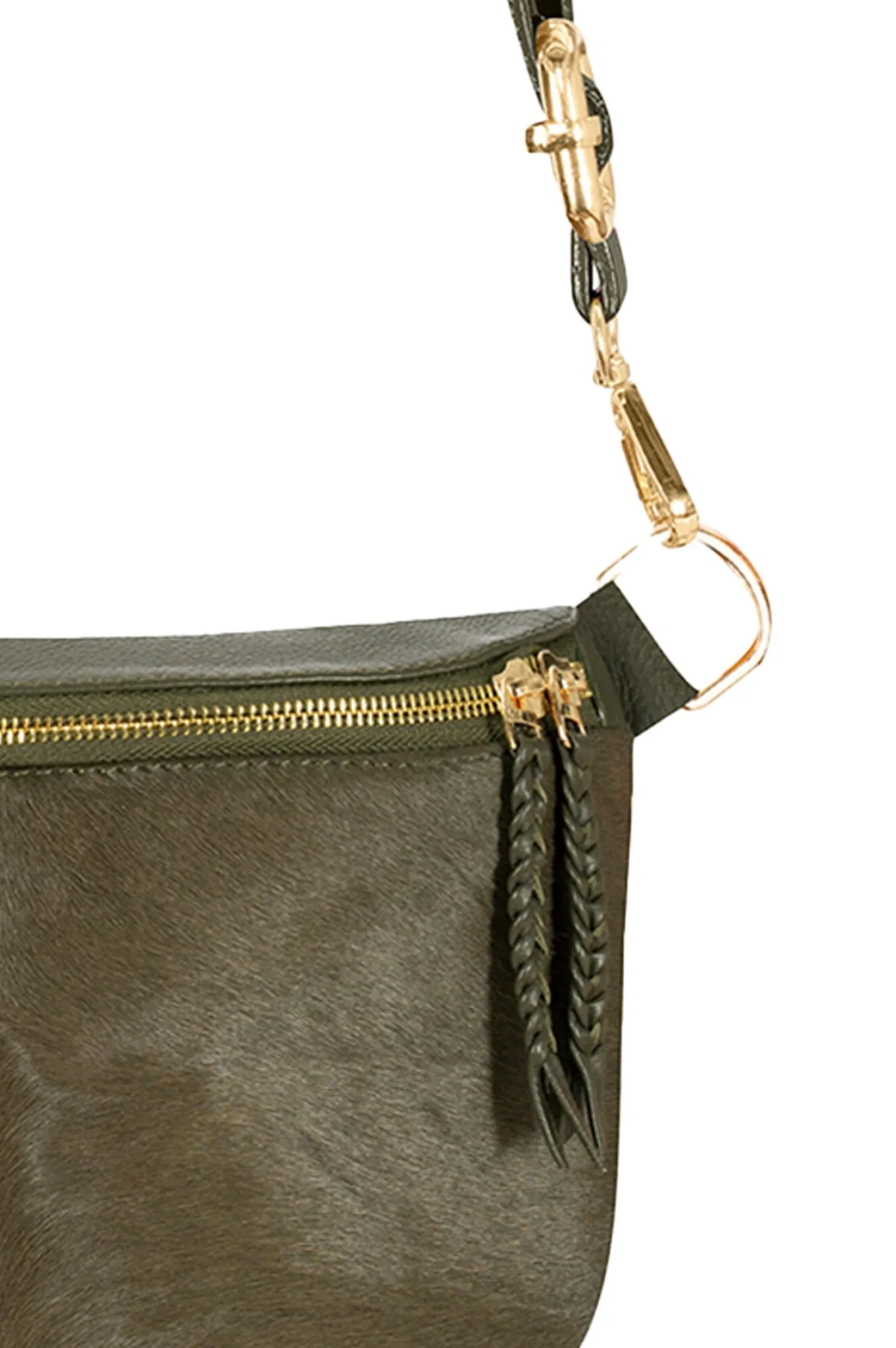 Discount Carolina Ramona Leather Handbag Olive Cowhide