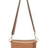Clearance Carolina Ramona Leather Handbag Tan