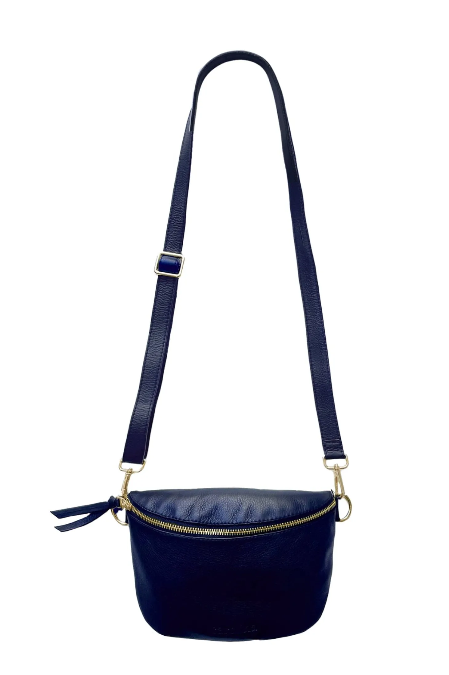 Flash Sale Carolina Ramona Small Leather Handbag Navy