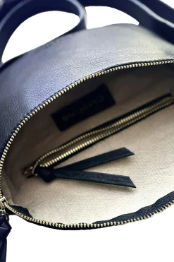 Flash Sale Carolina Ramona Small Leather Handbag Navy