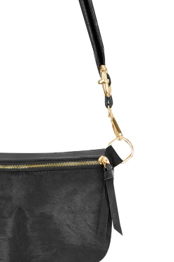 Flash Sale Carolina Ramona Small Leather Handbag Black Cowhide
