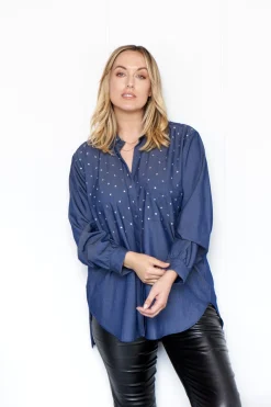 Clearance Carolina Renata Tencel Collared Shirt