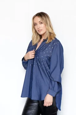 Clearance Carolina Renata Tencel Collared Shirt