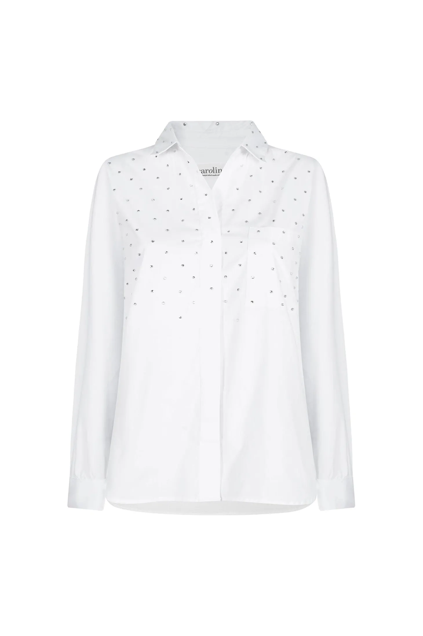Clearance Carolina Renata White Collared Shirt