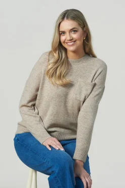 Sale Carolina Rhonda Jumper Oatmeal