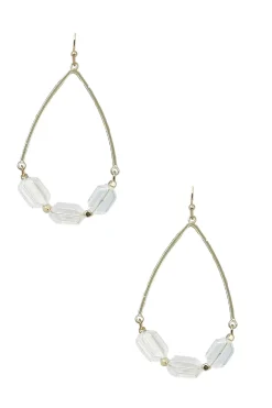 Fashion Carolina Rigina Earrings Clear