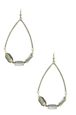 Clearance Carolina Rigina Earrings Grey