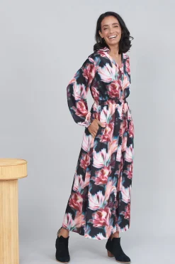 Store Carolina Romy Floral Print Dress