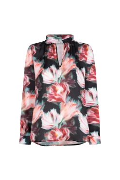 Best Sale Carolina Romy Floral V-Neck Long Sleeve Top