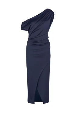 Outlet Carolina Roslyn Dress Navy