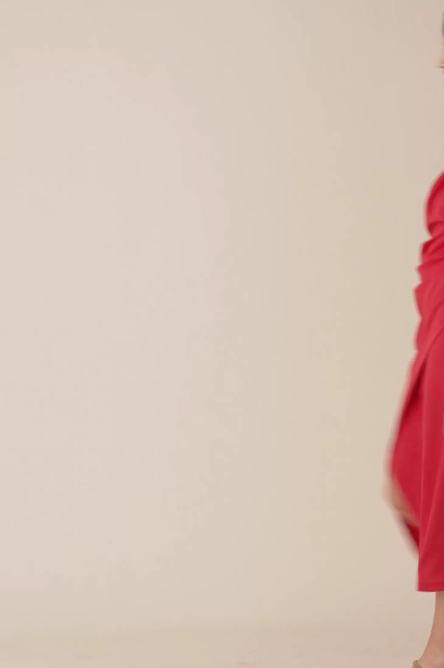 New Carolina Roslyn Dress Red