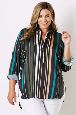 Flash Sale Carolina Sadie Long Sleeve Collared Shirt