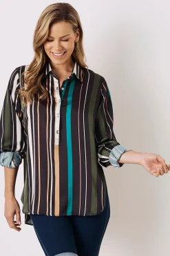 Flash Sale Carolina Sadie Long Sleeve Collared Shirt