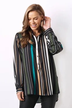 Flash Sale Carolina Sadie Long Sleeve Collared Shirt