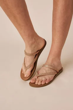 Online Carolina Samos Slides Rose Gold