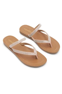 Clearance Carolina Samos Slides Silver