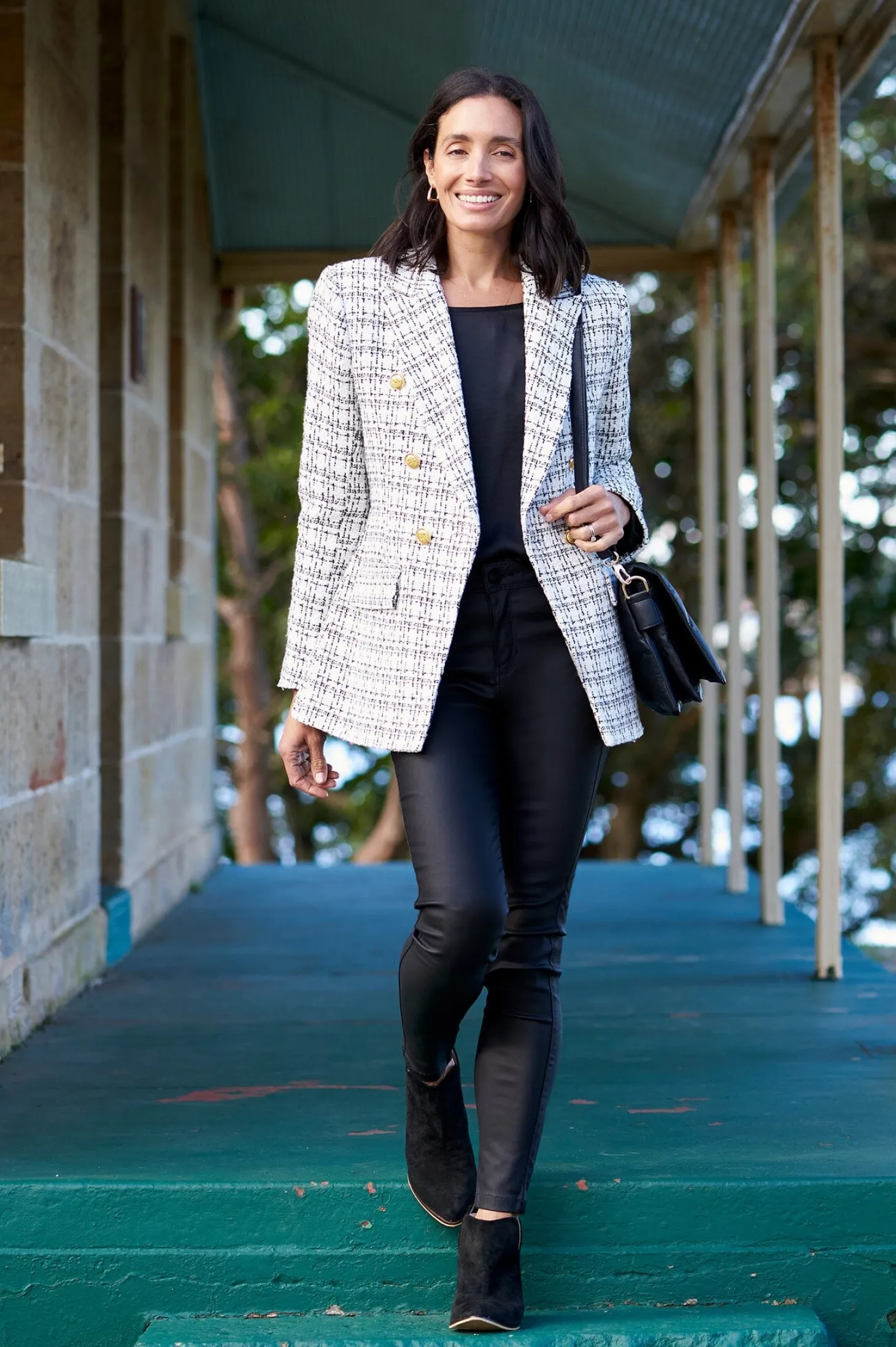 Clearance Carolina Sarki Blazer White