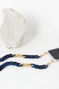 Cheap Carolina Shyla Acrylic Mobile Phone Strap Navy