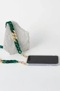 Best Carolina Shyla Acrylic Mobile Phone Strap Emerald