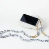 Sale Carolina Shyla Acrylic Mobile Phone Strap Grey