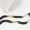 Sale Carolina Shyla Acrylic Mobile Phone Strap Black