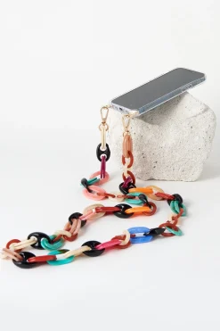 Shop Carolina Shyla Acrylic Mobile Phone Strap Multi
