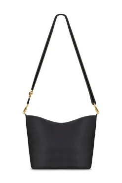 Cheap Carolina Simonetta Leather Handbag Black