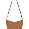 Sale Carolina Simonetta Leather Handbag Tan