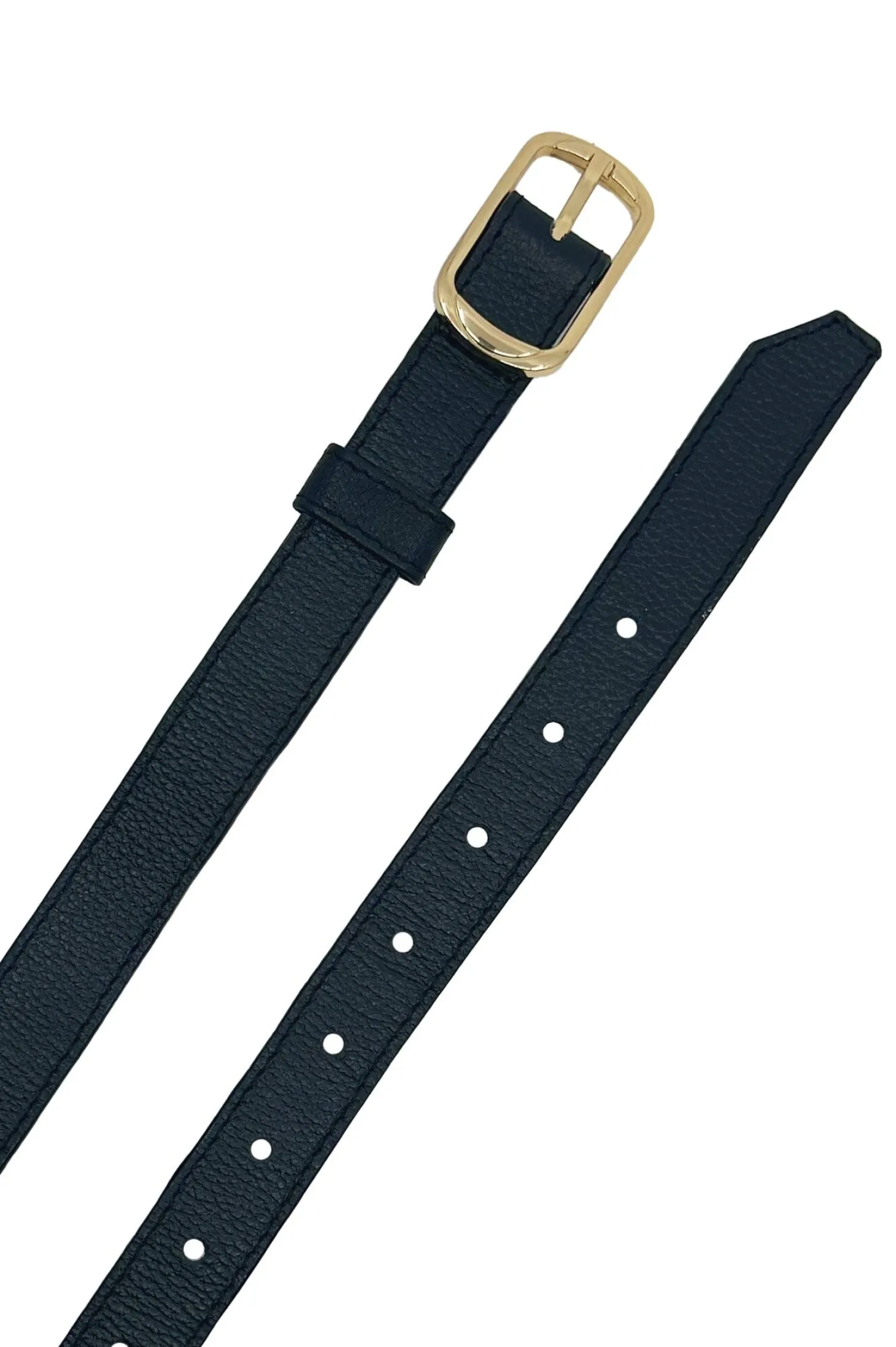 Hot Carolina Skinny Jeans Belt Black