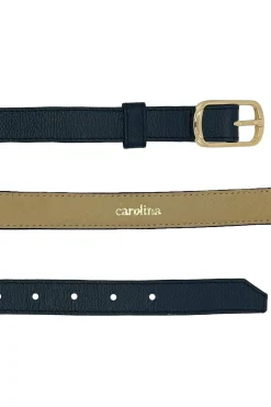 Hot Carolina Skinny Jeans Belt Black