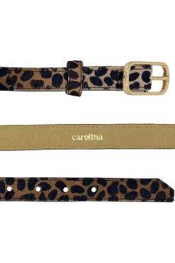 Outlet Carolina Skinny Jeans Belt in Giraffe