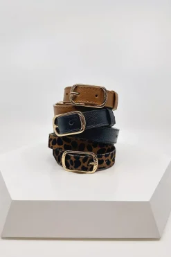 New Carolina Skinny Jeans Belt Tan