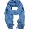 Online Carolina Sofia Scarf Denim Blue