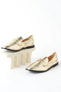 Fashion Carolina Sonia Loafers Gold